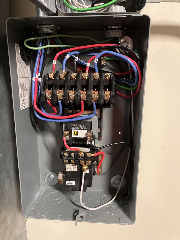 Be The Light Electric — Motor Control Wiring